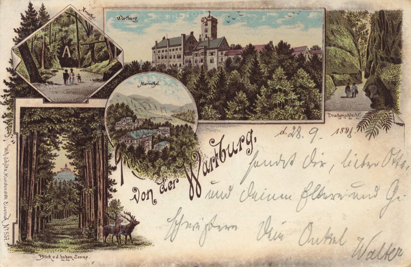 Wartburg à Eisenach