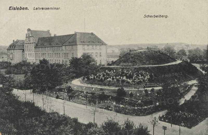 Scherbelberg et école normale à Eisleben
