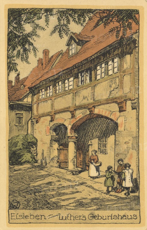 Maison natale de Luther à Eisleben