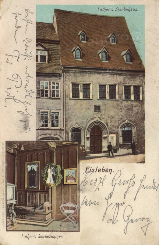 Maison où mourut Luther