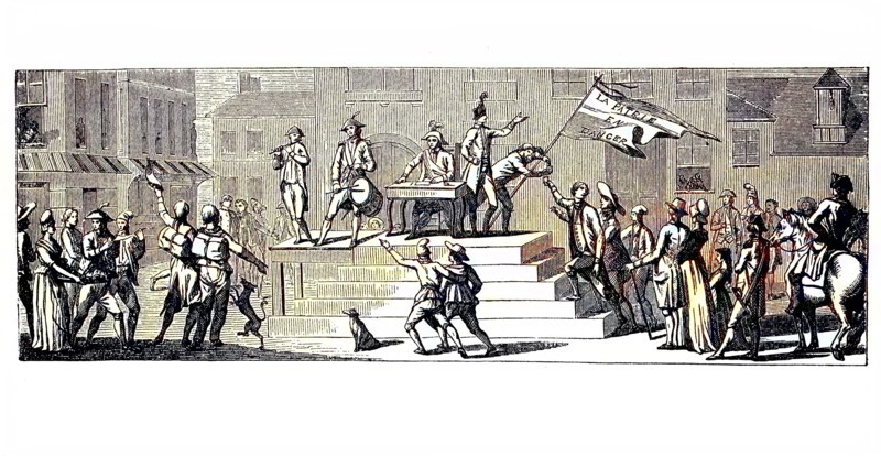 Announcement of the Patrie en danger