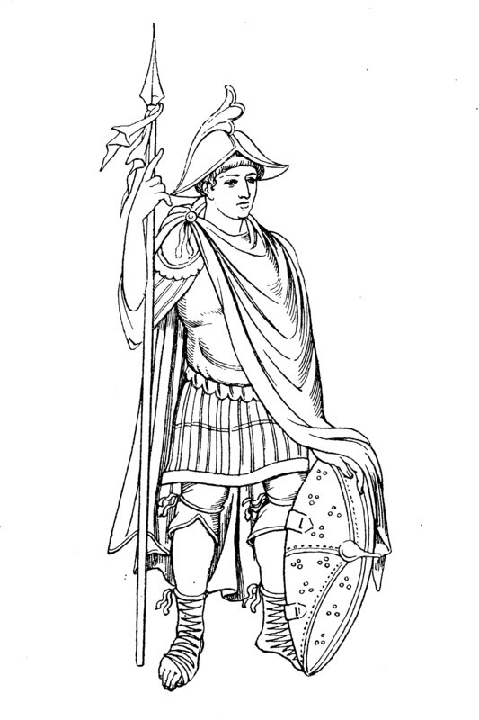 french warrior
