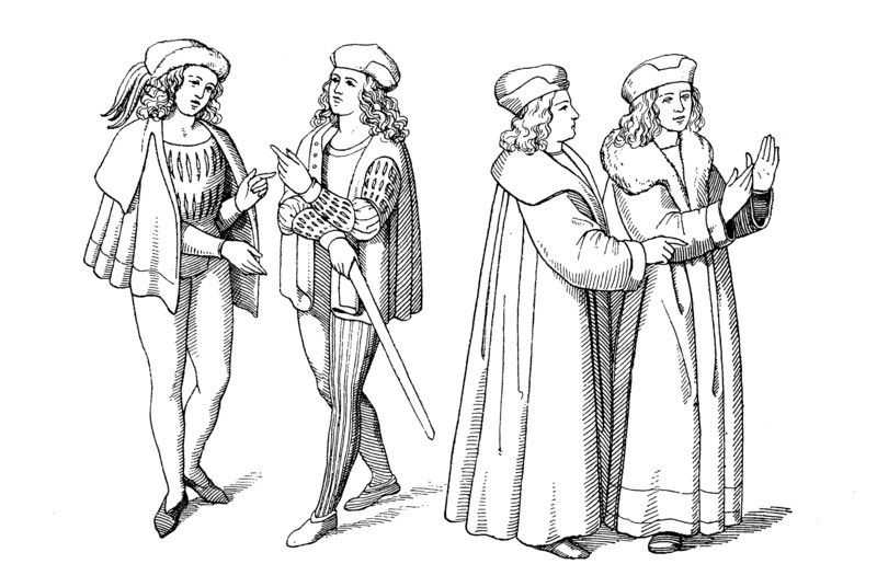 german costume um 1510