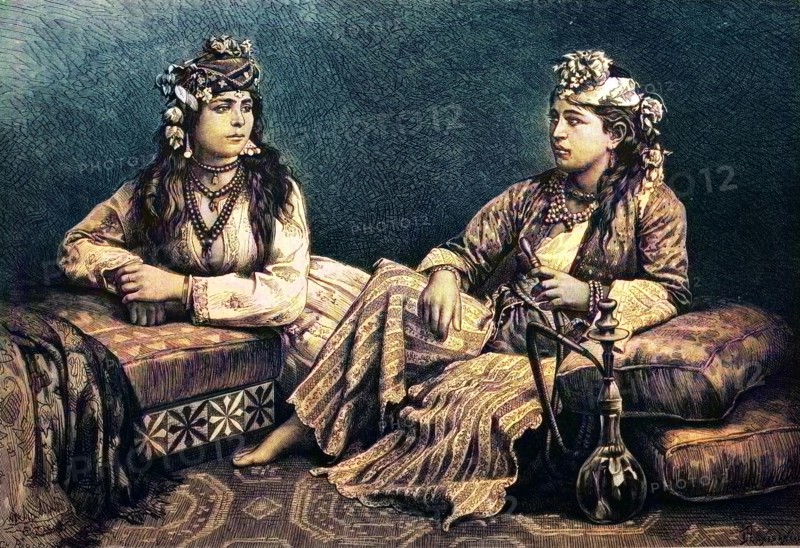 Metuolifrau und Mohammedanerin in Sidon