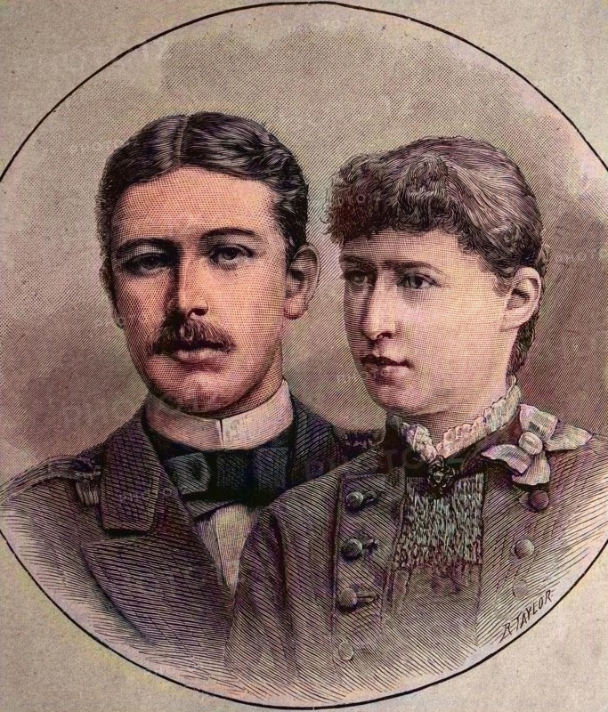 Prinz Heinrich von Preußen und Gemahlin Irene. Prinz Albert Wilhelm Heinrich von Preußen