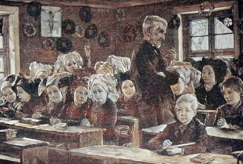 A school in the Lausitz