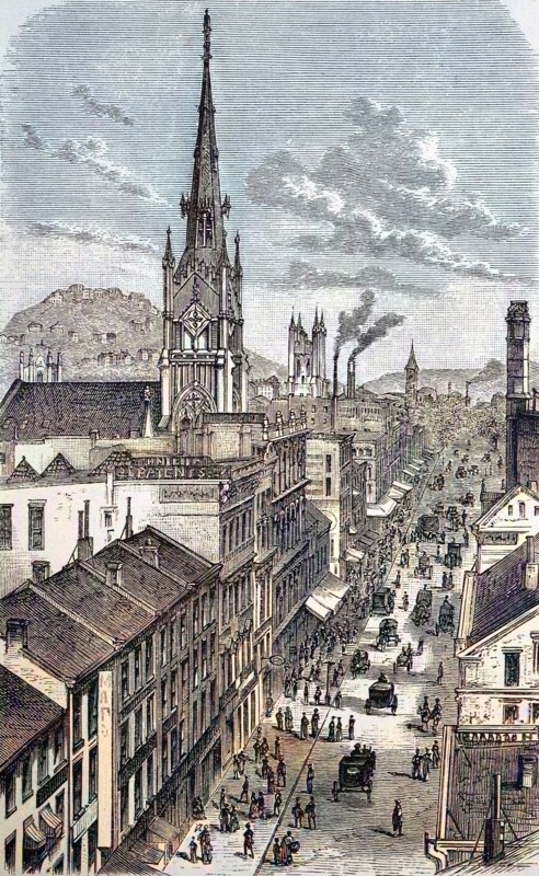 Fourth Street in Cincinnati