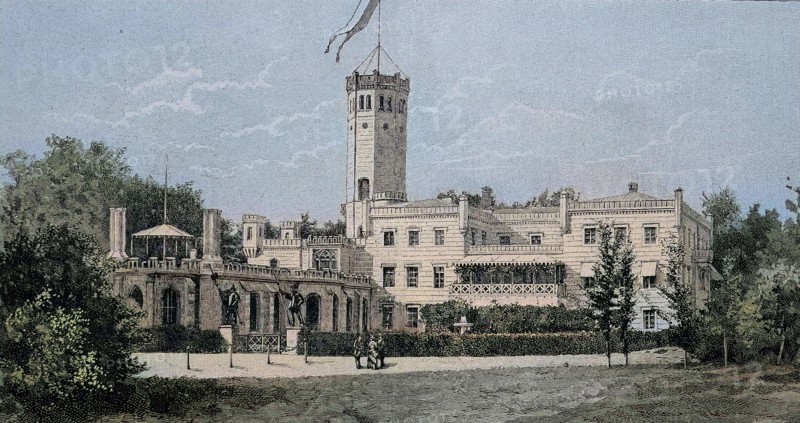 Castle Erdmannsdorf in Silesia