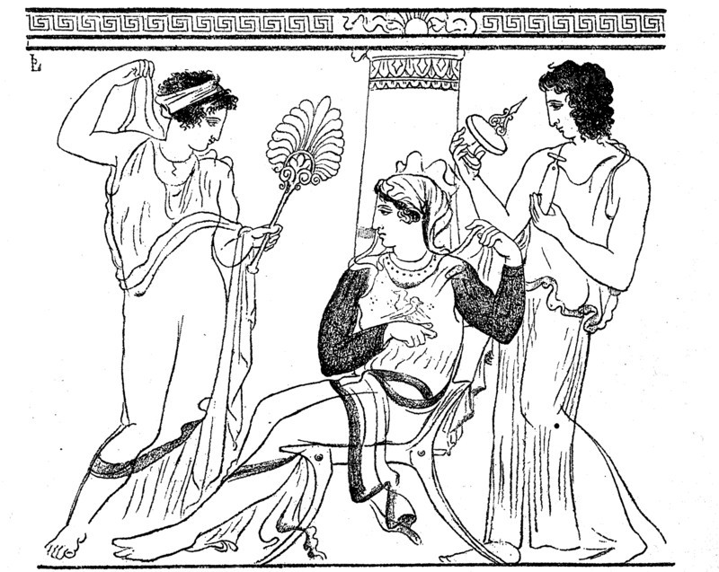 Greek family life in Hellenic culture in ancient Greece