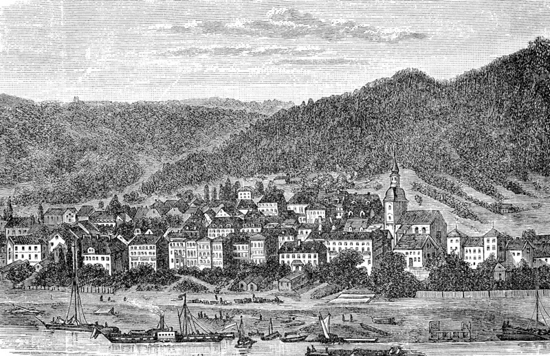 Schandau on the Elbe