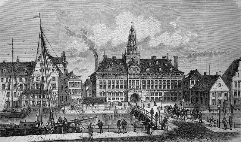 The town hall in Emden