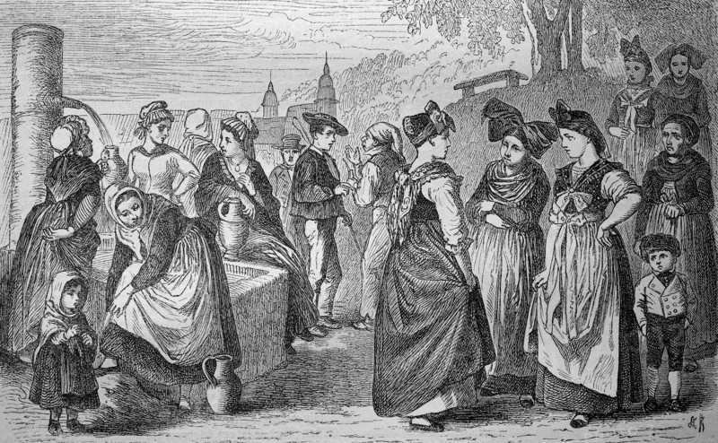 Costumes from Alsace and Lorraine