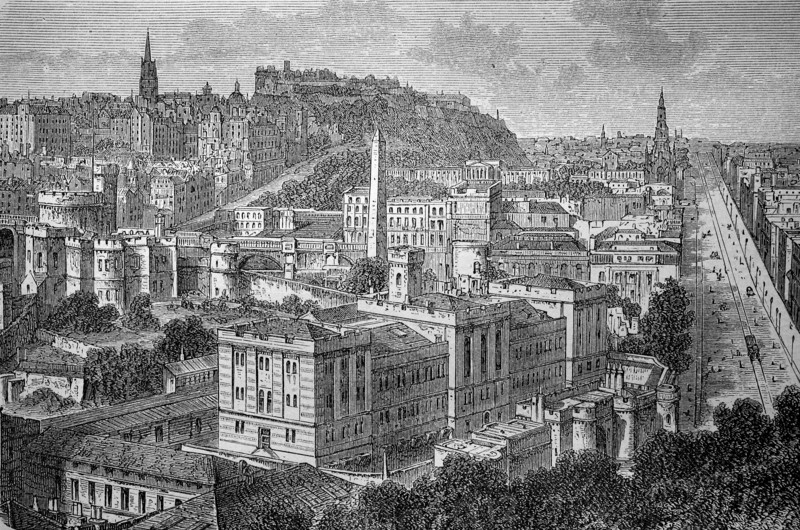 Edinburgh seen from Calton Hill