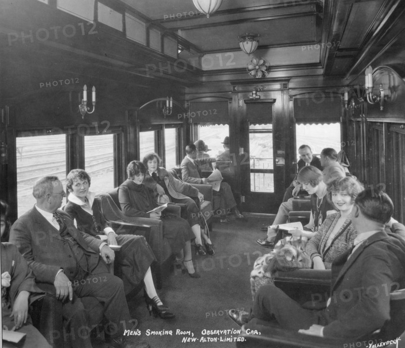 C and A Railways observation car