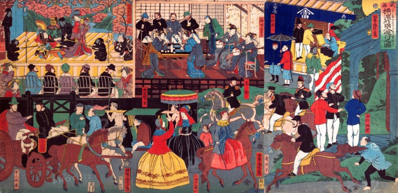 Namban Amusements in Yokohama
