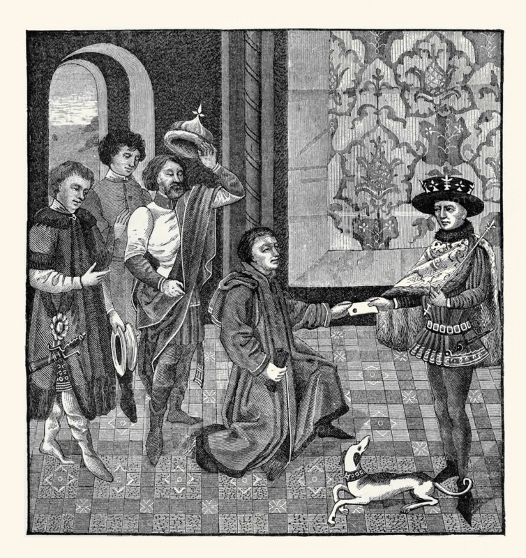 News of the Death of King Pepin