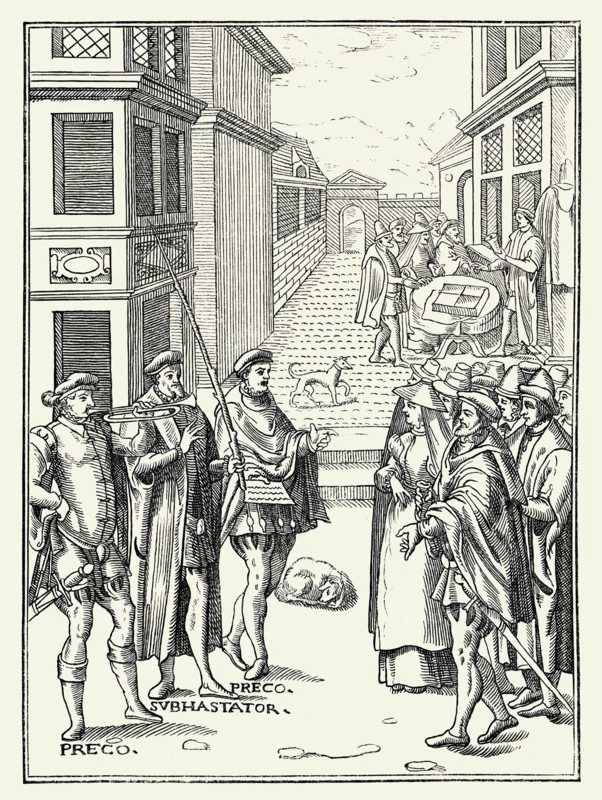 Sale by the Tow-Crier