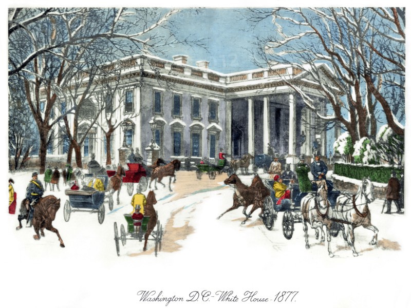 Washington D.C. - White House - 1877