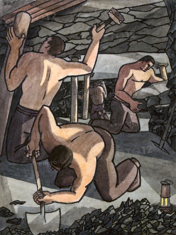 Coal Miners at Work