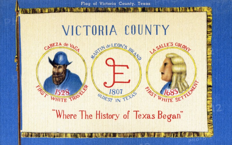 Flag of Victoria County, Texas
