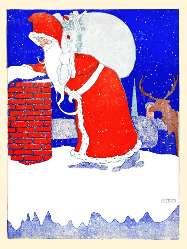 If Santa Claus Knew - Going Down the Chimney