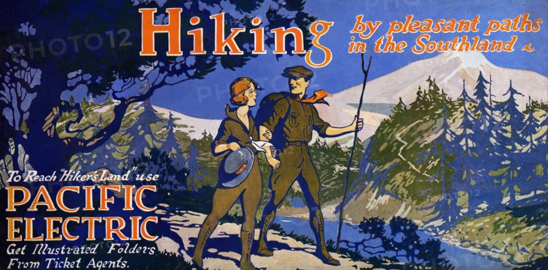 Hiking by pleasant paths in the Southland