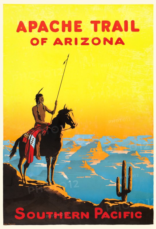 Apache Trail of Arizona. Southern Pacific