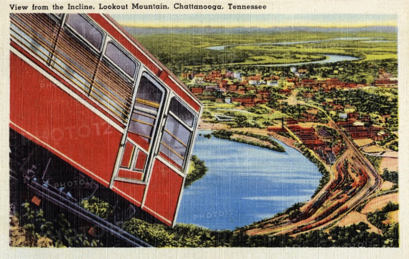 View from the incline, Lookout Mountain