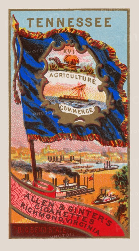 Allen & Ginter's Tennessee