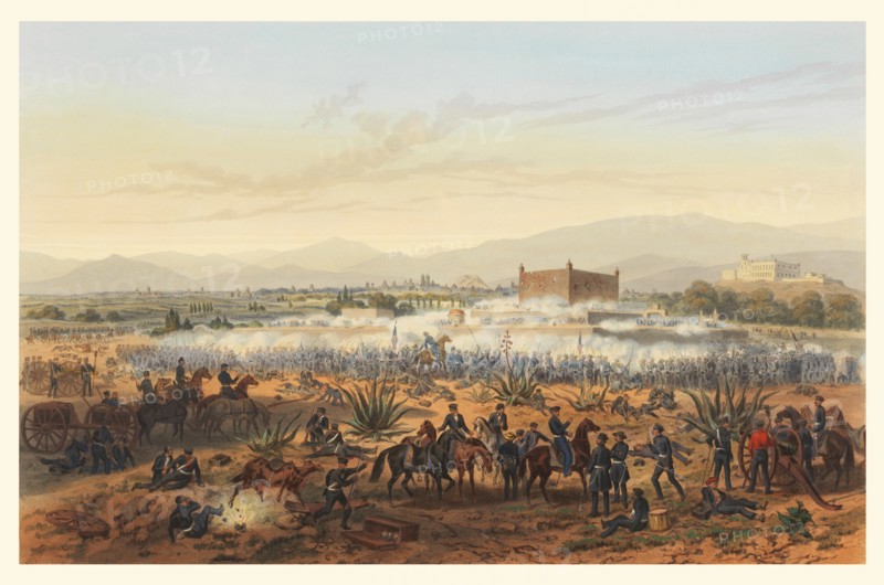 Molino del Rey - attack upon the Casa Mata