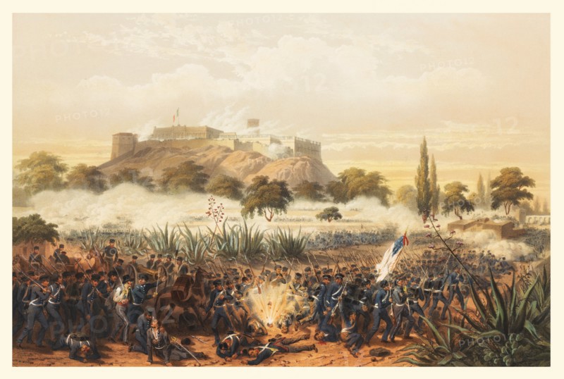 Storming of Chapultepec - Quitman's attack