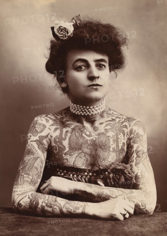 Tattooed Woman