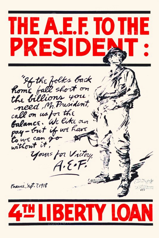 The A.E.F. to the President: