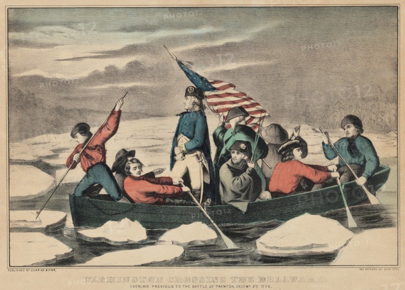 Washington Crossing the Delaware 1871