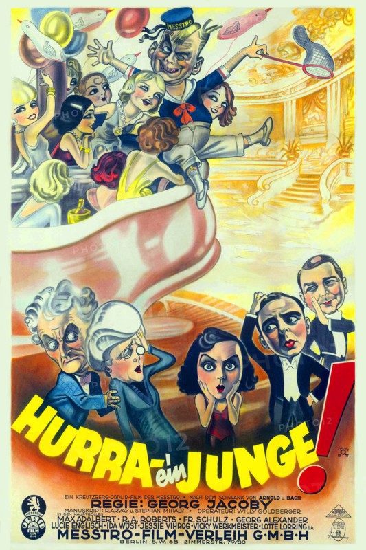 Hurra ein Junge