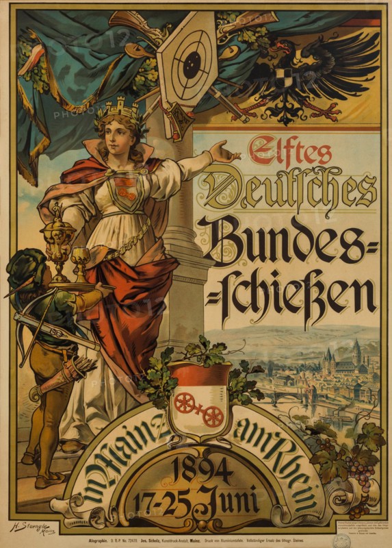 11th Schutzenfest Mainz von Rhein