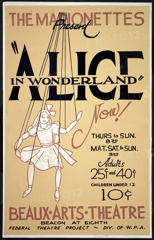 Marionettes present Alice in Wonderland