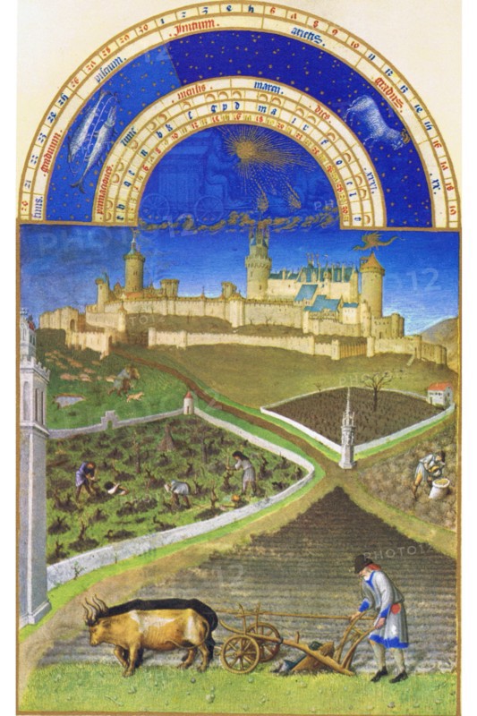 Le Tres riches heures du Duc de Berry - March