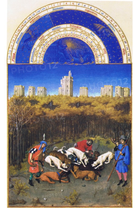 Le Tres riches heures du Duc de Berry - December