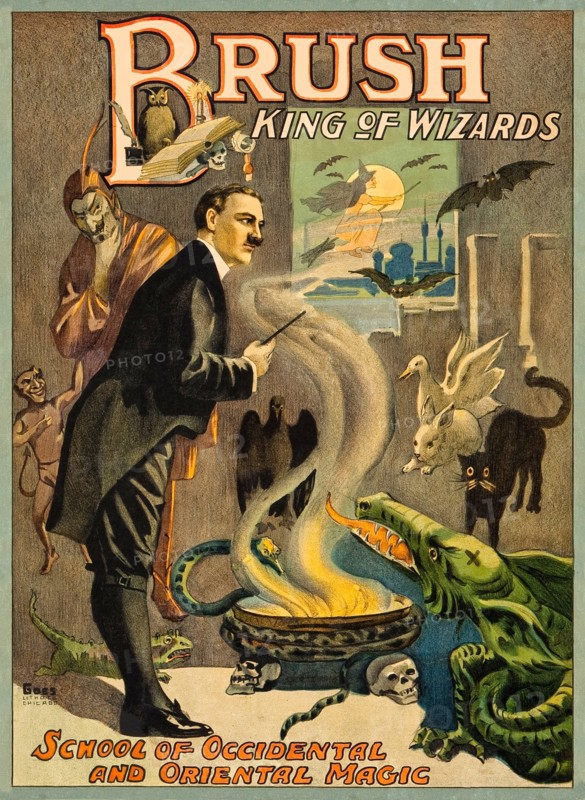 Brush King of Wizards
