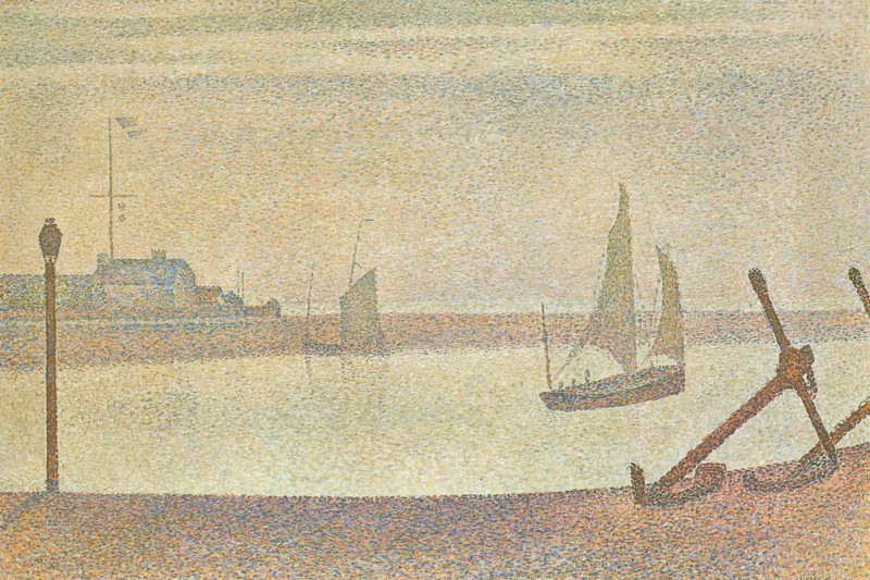 The Channel at Gravelines in the Evening