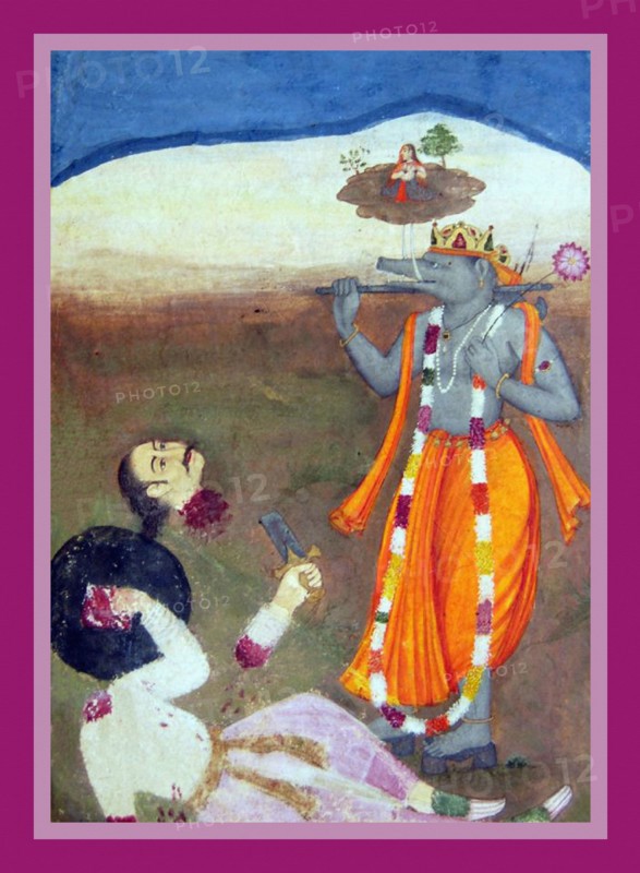 The boar avatar Varaha