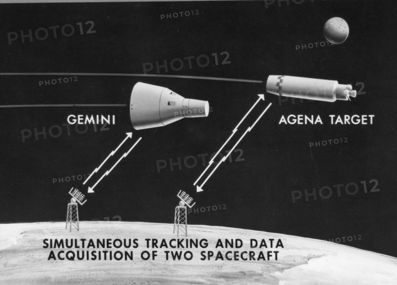 Gemini Capsule Links To Agena D