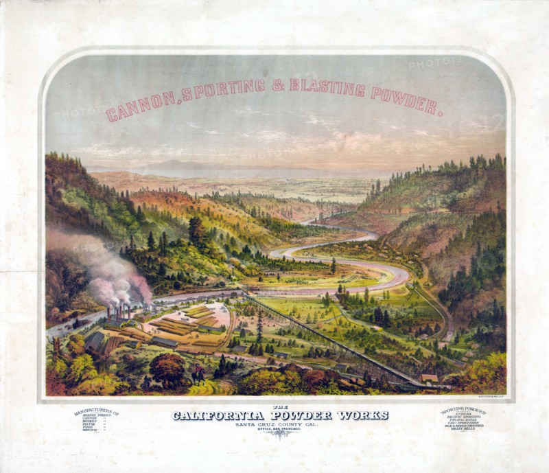 The California Powder Works. Santa Cruz County Cal.