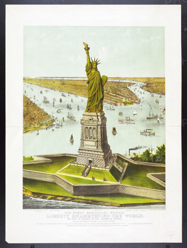 Currier & Ives Print - c 1885