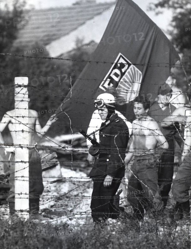 Houses Are Being Destroyed at The Border By FDJ Workers Accompanied By Accordion Music