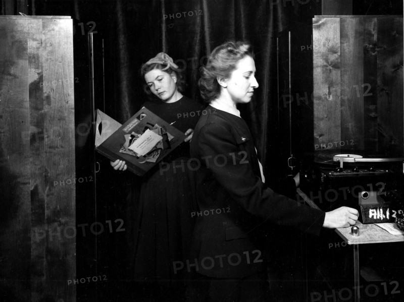 U.S.I.S. Recording Playback Room, Finland ca. 1948-1954