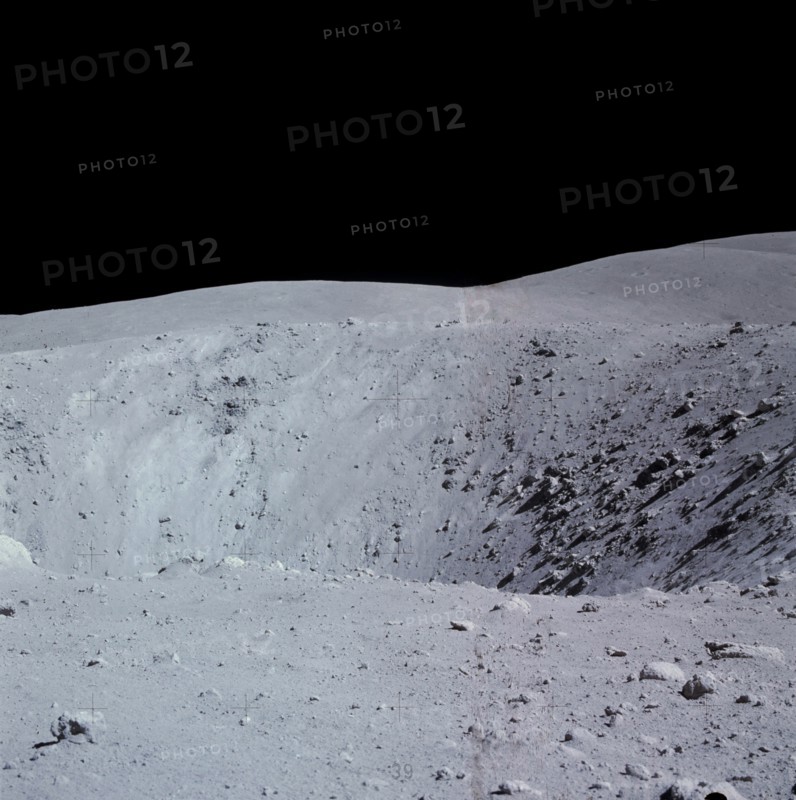 View of Buster Crater