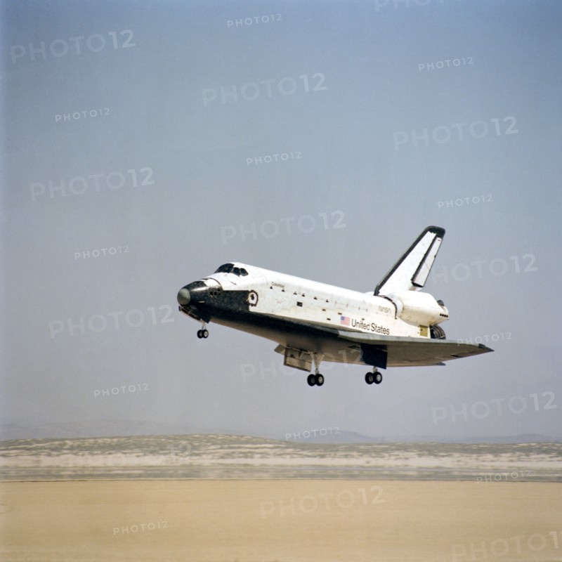 The space shuttle Columbia