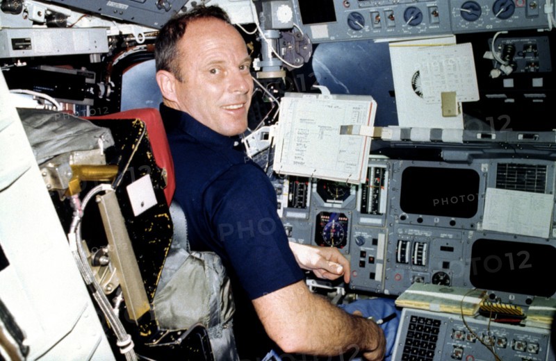 Astronaut Jack R. Lousma